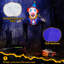 40 po Décorations d'Halloween gonflables de clown d'Halloween 