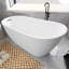 Baignoire de trempage autoportante en acrylique 67 po. X 31 po.