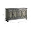 Charmante console rustique au design complexe pour un rangement polyvalent