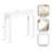 Maida Rectangle Wooden Curvy Console Table-2132915137