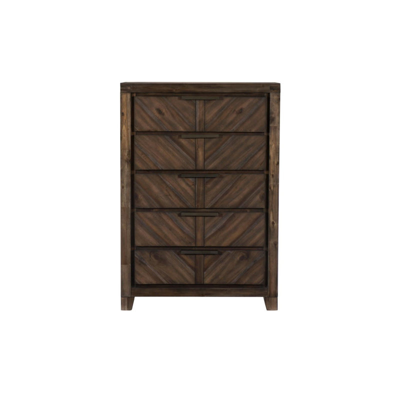 Ensemble de chambre à coucher Alioth, Trois pièces : lit, table de chevet et commode, Très grand