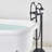 Waterfall Faucet with Hand Shower and Diverter