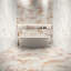 Carreaux de marbre véritable rose 12 x 24, poli, pour un usage résidentiel à l'intérieur des murs et des planchers, 4 par boîte, pièces de design luxueux, variation naturelle-656853531