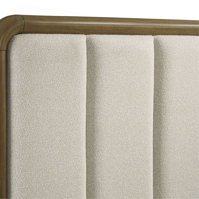 Tully Nutmeg Upholstered Queen Bed