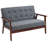 Davione Upholstered 45'' Loveseat