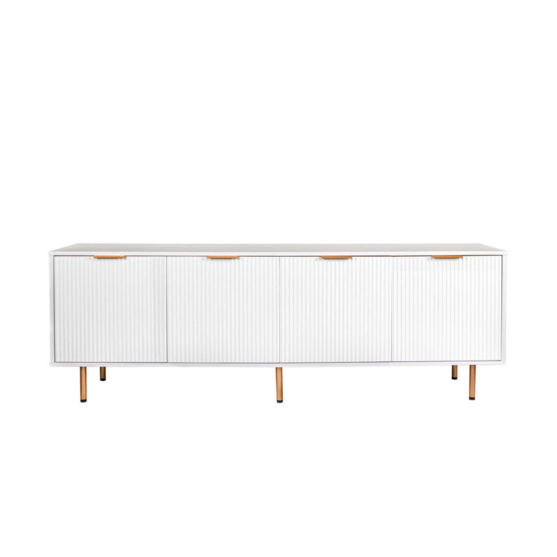 Amrico Unfinished TV Stand for TVs up to 78"