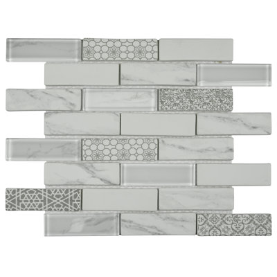 Carrelage mural mosaïque 12 "x 11" Eurydamas