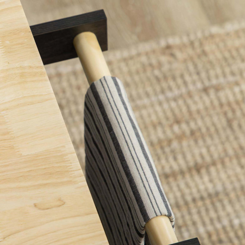 Chariot moderne pour îlot de cuisine avec étagère à épices, chêne brun