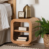 Shaikh 13.8'' W Wicker / Rattan Nightstand