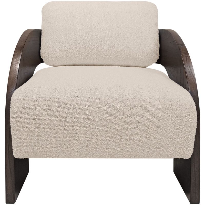 Maravi Lounge Chair, Sesam Polyester Blend
