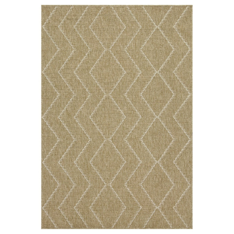 7 pi 10 po X 10 pi 3 po Tapis intérieur / extérieur en jute, Rectangle 7 pi 10 po x 10 pi 3 po