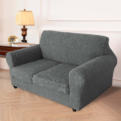 Knitted Jacquard Recliner Slipcover