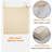 Outdoor Seat Cushion Cover Water Repellent Square Chair C...