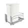 Rev-A-Shelf Pull Out Kitchen Trash Can 50 Qt with Soft-Close