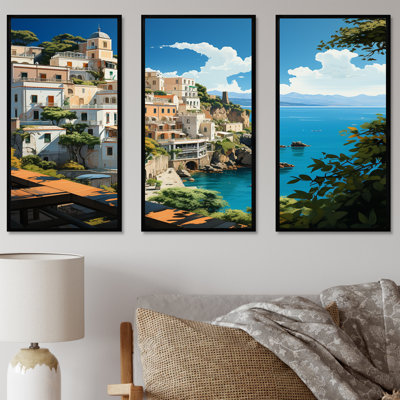 Capri, Italie, paysage côtier, rêve III - Italie, art mural paysage