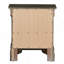 Charmante table de chevet traditionnelle grise-1696666846