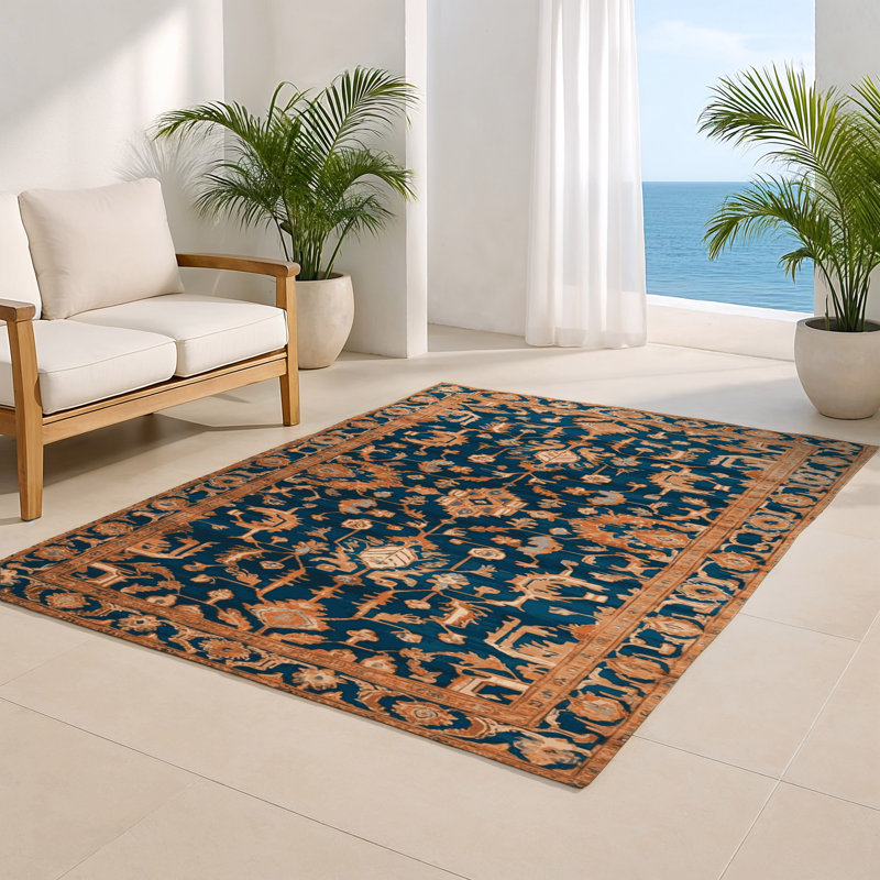 Tapis turc intérieur et extérieur gris, Rectangulaire 2 pi x 3 pi