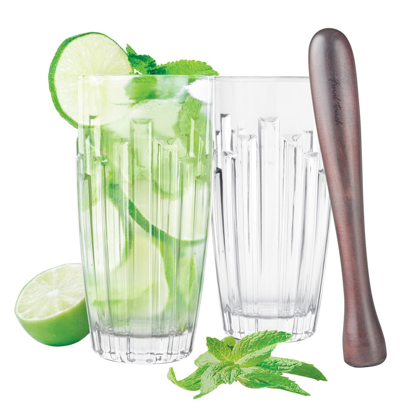 Vioria 375ml Hurricane Glass Set