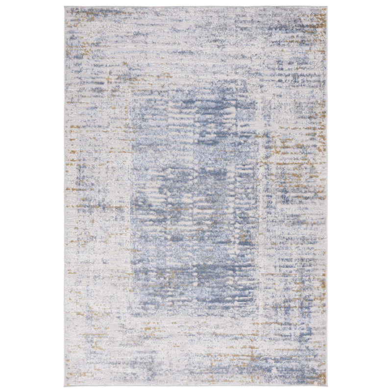 Palma Performance Abstract Rug, Rectangle 5'3" x 7'6"