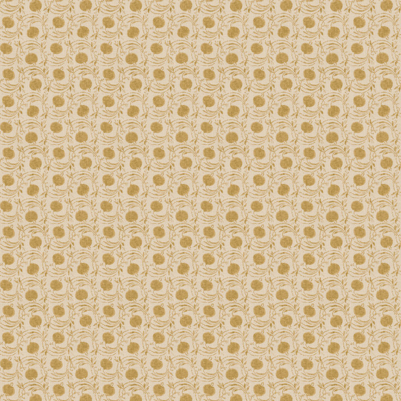 2'9" L x 27.58" W Wallpaper Roll, Ochre
