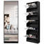 Armoire de rangement pour chaussures moderne avec miroir pour couloir étroit et entrée-1017629853