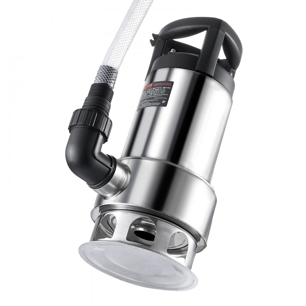 17 Stories 1HP Sump Pump, 4020GPH, 30FT Lift Stainless Steel ...