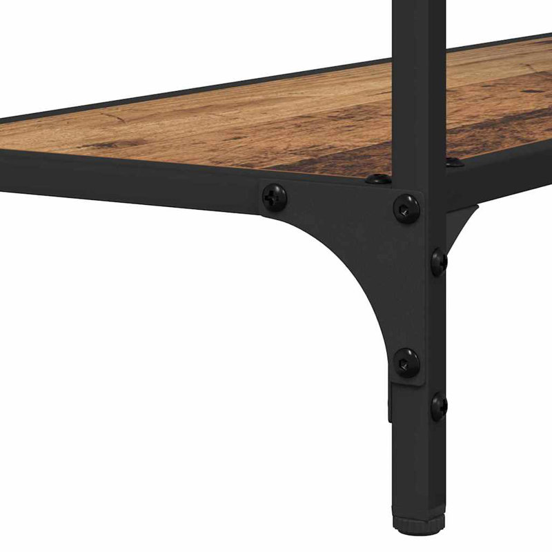 Console Table, 75cm H x 75cm W x 230.5cm D, Old Wood