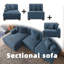 Milbrey 3 - Piece Corduroy Modular Sectional Sofa-139705164