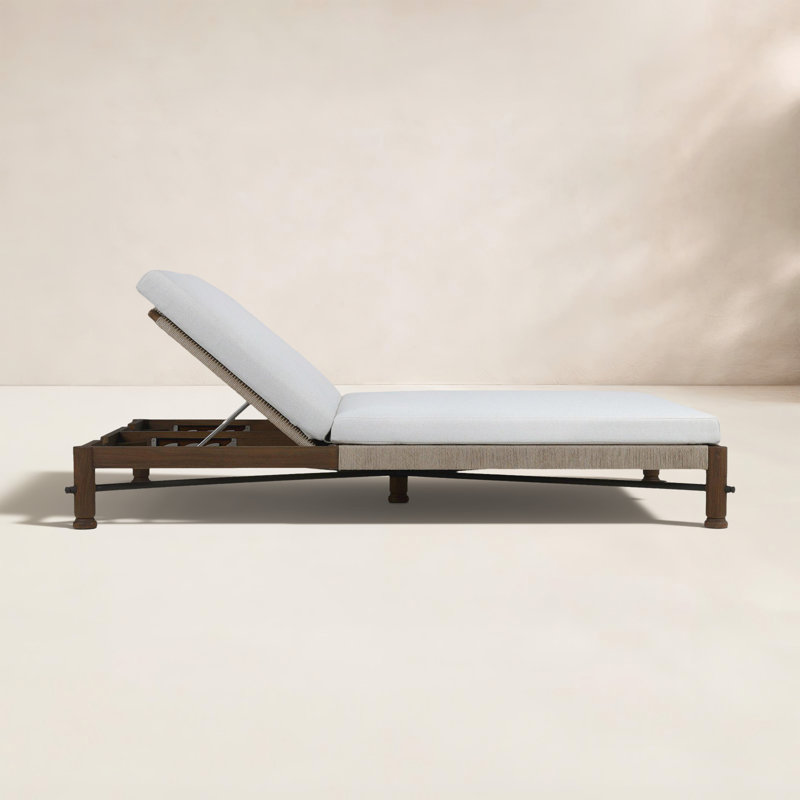 Finnegan Outdoor Double Chaise, Alessi Linen