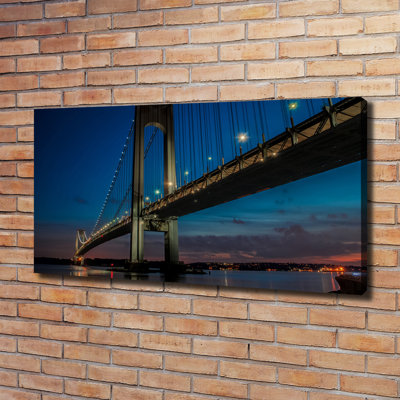 Brooklyn Bridge - Wrapped Canvas Print