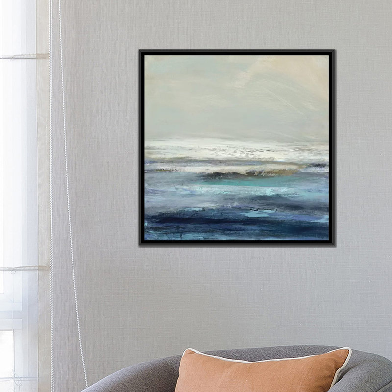 «In Motion», impression sur toile, H 26 po x l 26 po x P 1,5 po, Toile avec cadre noir, Pas de tapis