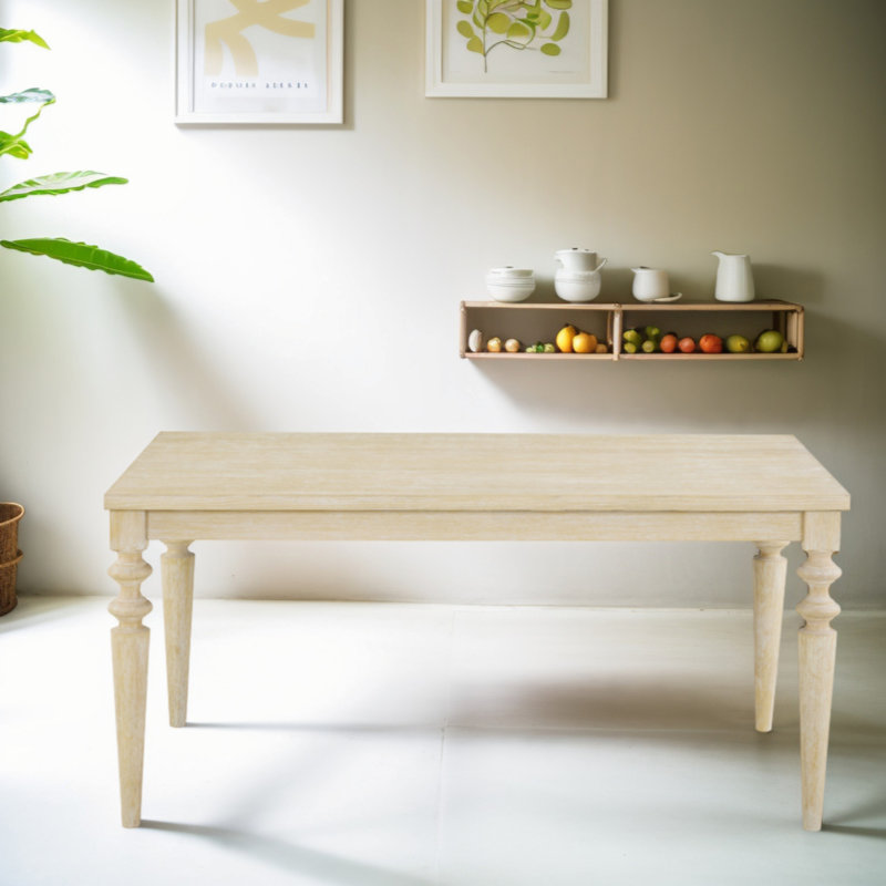 Table de salle à manger Leviton, Brun incorrect
