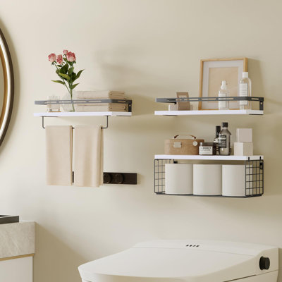 Hegewisch 4 Piece Floating Shelf