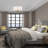 Flaire 4-Light Dimmable Shaded Drum Chandelier-2019914515
