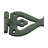 Wrought Iron Strap Hinge