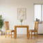 Oak Solid Wood Dining Set-2117722742