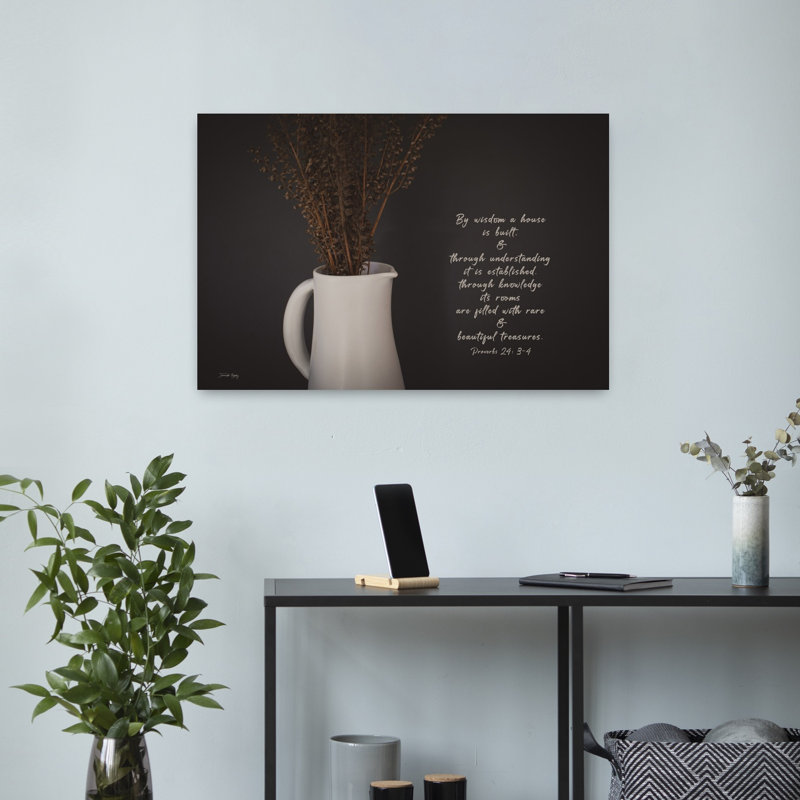 Par «Wisdom», une maison est construite, arbre contemporain, art architectural, H 16 po x l 24 po