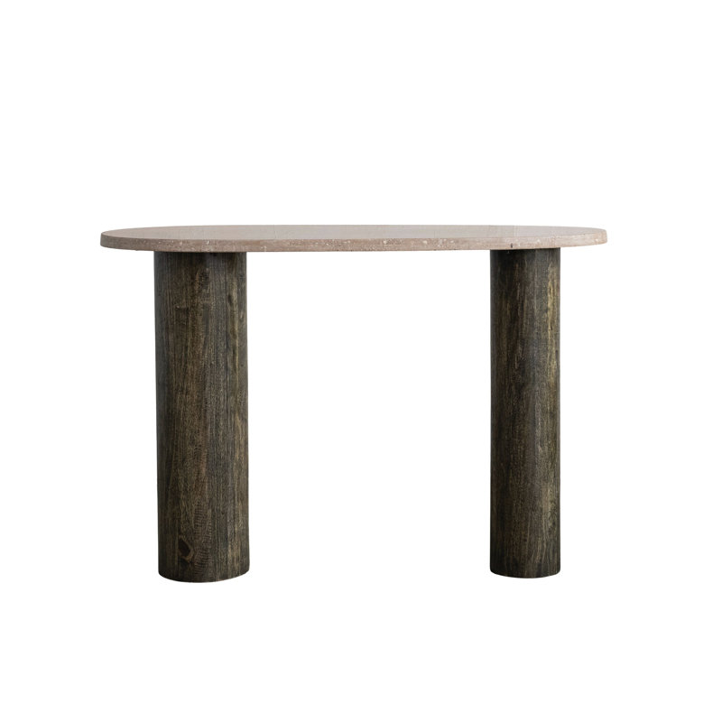 Console en métal et bois