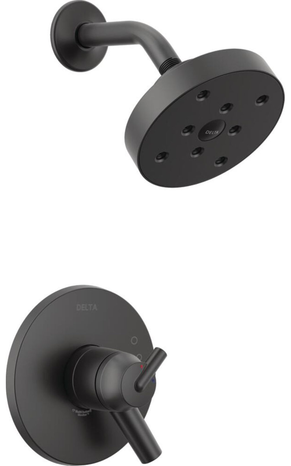 Trinsic 17 Series Dual-Function Shower Set, Matte Black