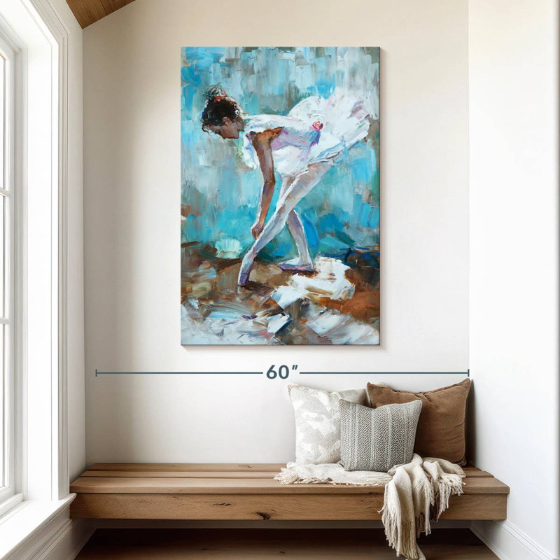 Enn Ballet Dancer Stretch, H 48 po x l 32 po