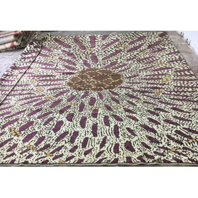 Iris Explosion moderne 10 pi x 10 pi 3 po