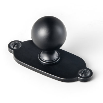 0.94'' Diameter Solid Round Knob With Backplate-G013 Multipack