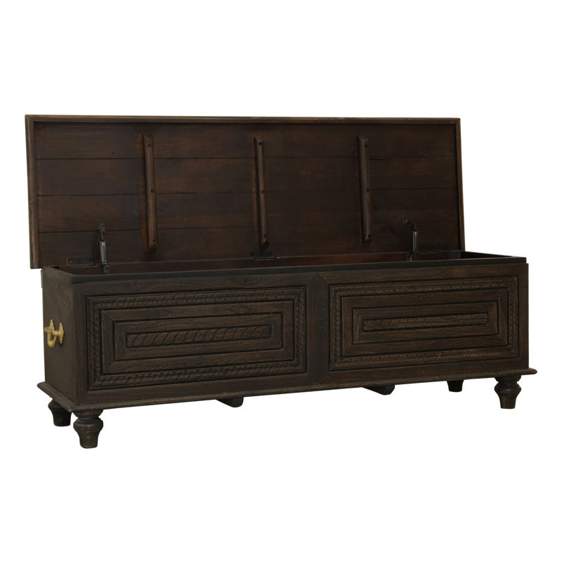 Banc de rangement Noelle 55 po Noelle, 18" H x 55" L x 17" D