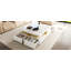 Table basse moderne avec rangement à 4 tiroirs 43,3 po Modern-1534886544