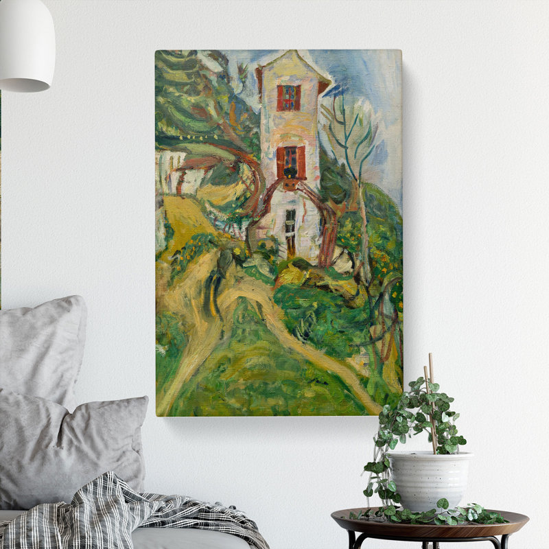 The White House by Chaim Soutine - Wrapped Canvas Painting, 50cm H x 35cm W x 3cm D