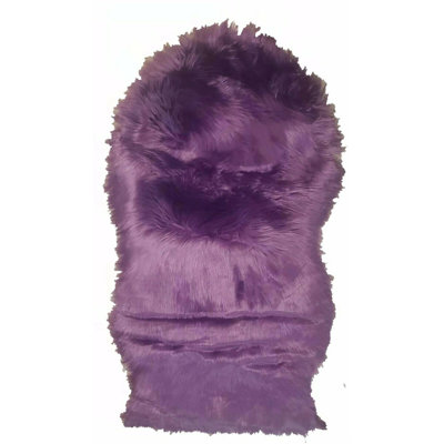 Quebec Solid Colour Sheepskin Shag 60cm X 110cm Area Rug