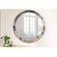 Huldar Glass Flat Wall Mirror