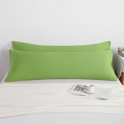 Ensemble de taie d'oreiller pour le corps, taie d'oreiller pour le corps en microfibre, fermeture à enveloppe - NTBAY
