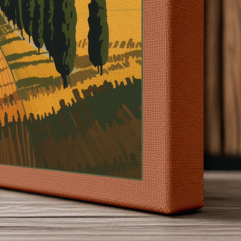 Print, 24x16 - 61.0 x 40.6 cm, Terracotta Border