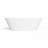 66.9 Inch Freestanding Solid Surface Soaking Bathtub